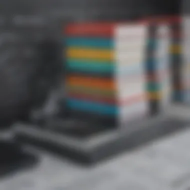 Illustration showing fluctuating book prices over time
