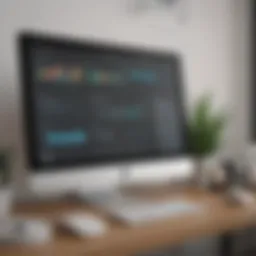 User interface of Toggl desktop application showcasing its dashboard