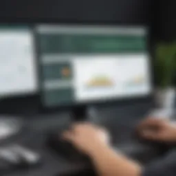 Dashboard view of QuickBooks project tracking