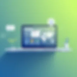 Innovative travel agency software interface showcasing features