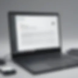 Conceptual illustration of digital signatures in business