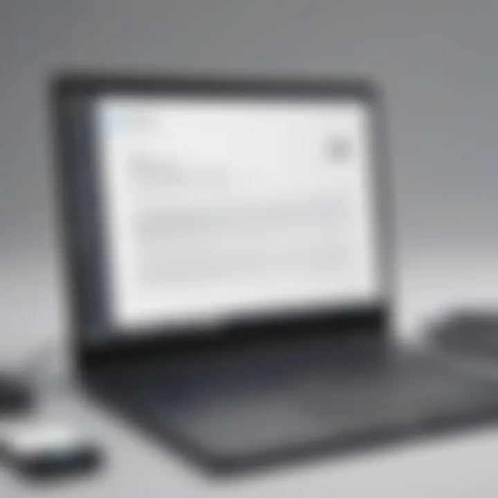 Conceptual illustration of digital signatures in business