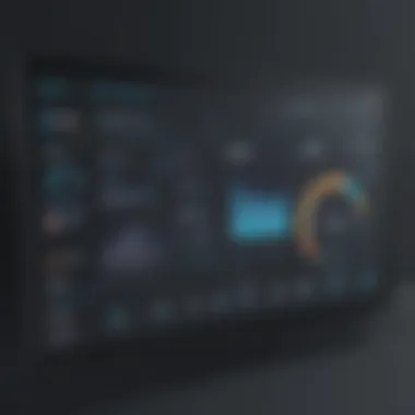 Cloud Dashboard Software Interface Overview Visual representation of cloud dashboard software interface