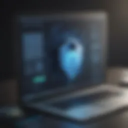 Conceptual visualization of data protection