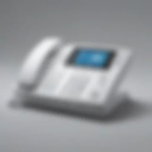 Illustration of RingCentral's intuitive fax interface