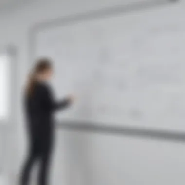 Example of integrated Zoom Whiteboard during a virtual meeting