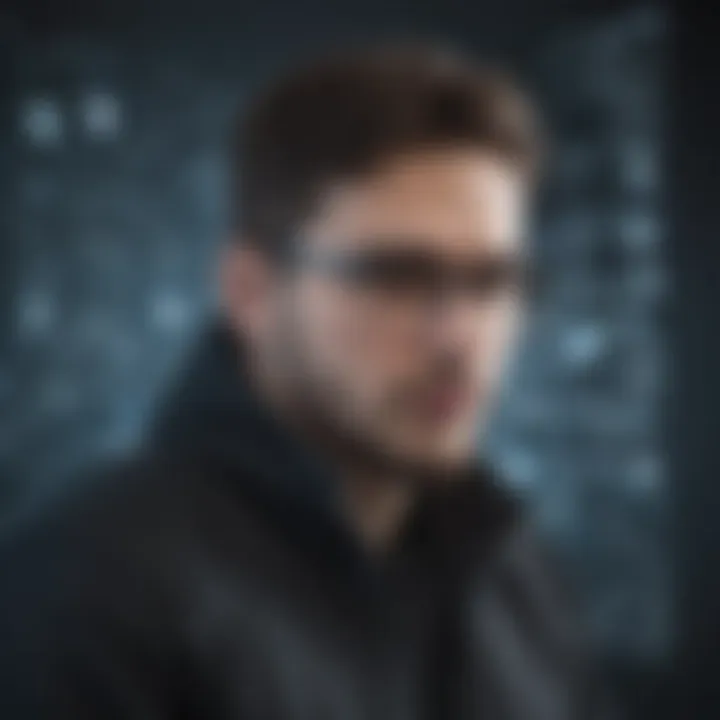 Visual representation of security protocols in mobile backend services