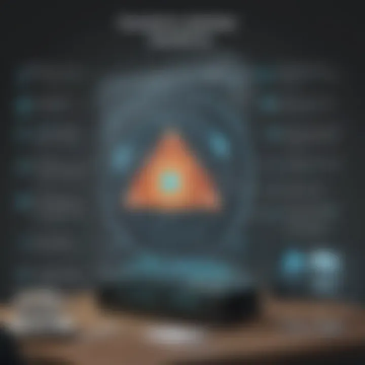 Diagram showcasing the benefits of New Relic for businesses