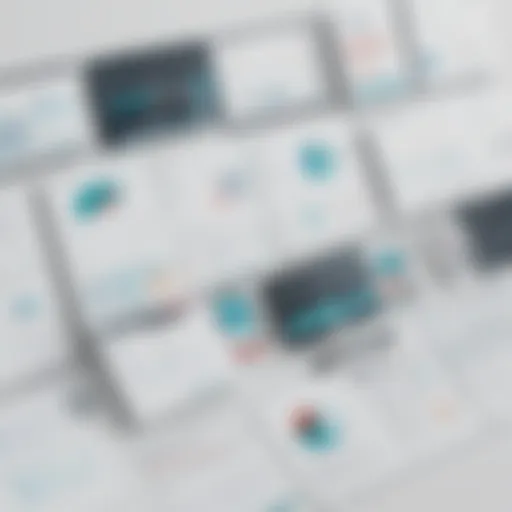 A sleek dashboard showcasing recruitment analytics