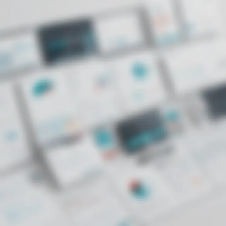 A sleek dashboard showcasing recruitment analytics