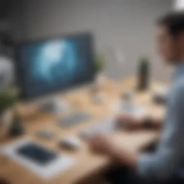 A seamless integration interface connecting multiple platforms