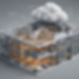 Architectural layout of Privacera Cloud showing its key components