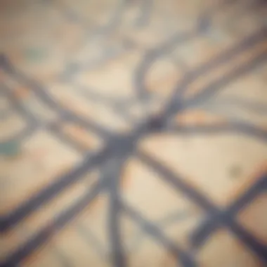 Visual representation of a strategic roadmap