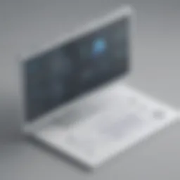 Visual representation of booth software features