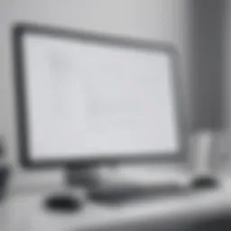 A digital check being created on a computer screen