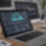 A sleek dashboard showcasing time tracking analytics
