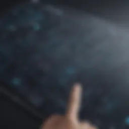 Data visualization of user interactions within an app