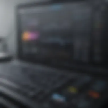 Customizable graphic interface of vMix software