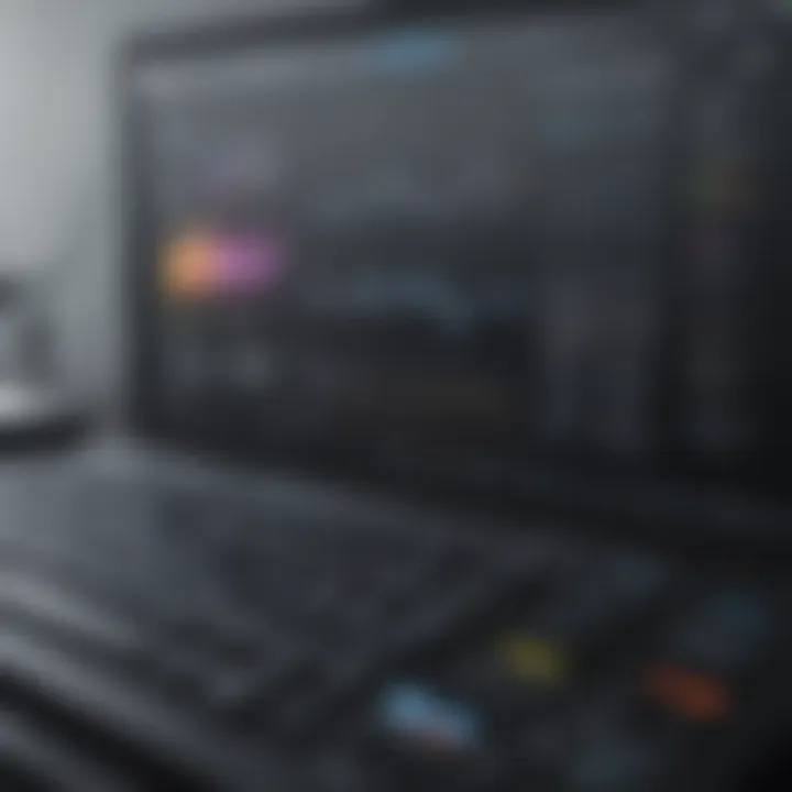 Customizable graphic interface of vMix software