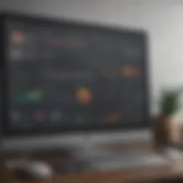 Visual representation of Vtiger CRM dashboard showcasing features and analytics