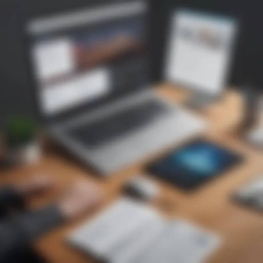 Webstarts platform interface showcasing website creation tools