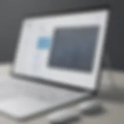 A digital wireframe showcasing a website layout.