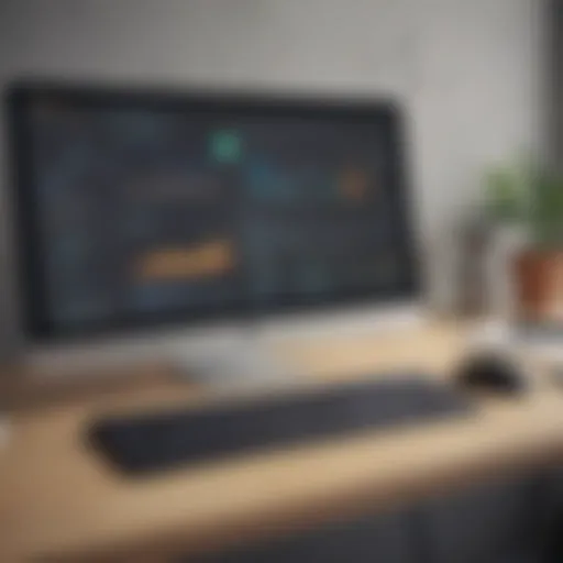 Wix and Ecwid integration on a digital dashboard