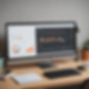 Analyzing Marketing Metrics Dashboard showcasing Wix and Mailchimp analytics