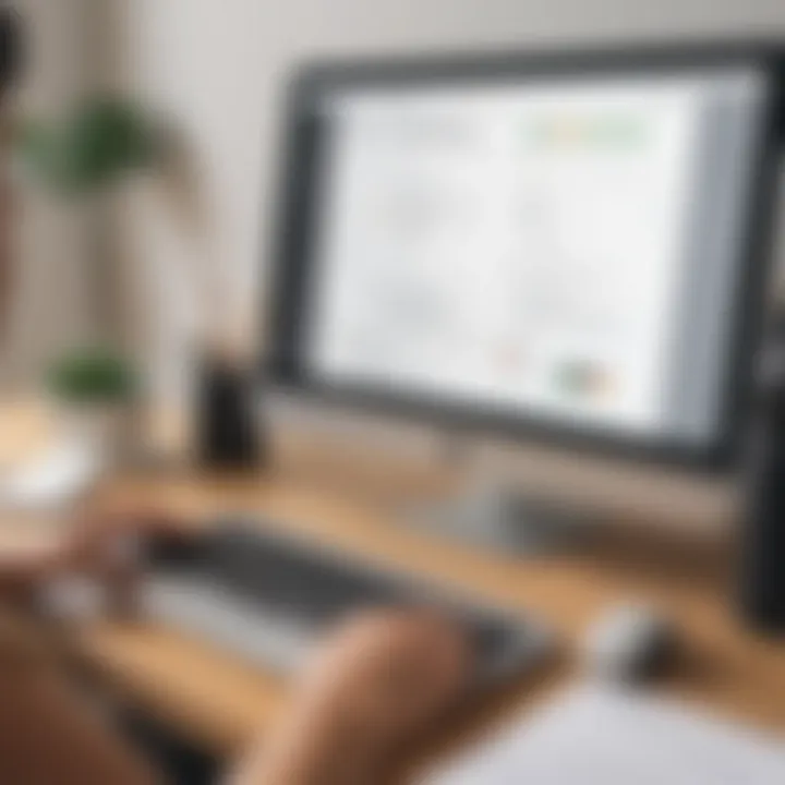 User interface of Yesware during email tracking